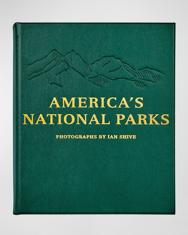 "America's National Parks: An American Legacy" Leather-Bound Book