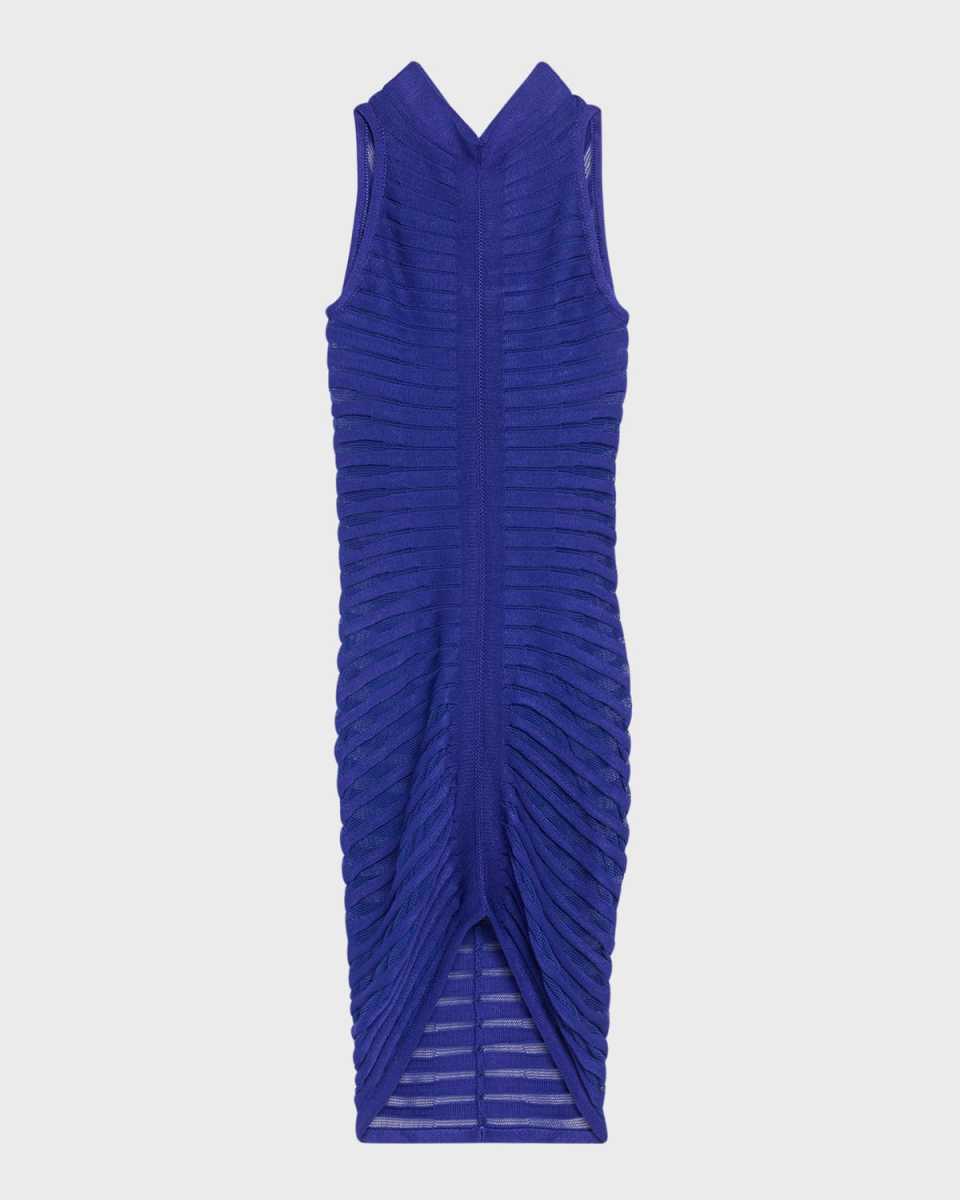 Skeleton Sheer Midi Dress