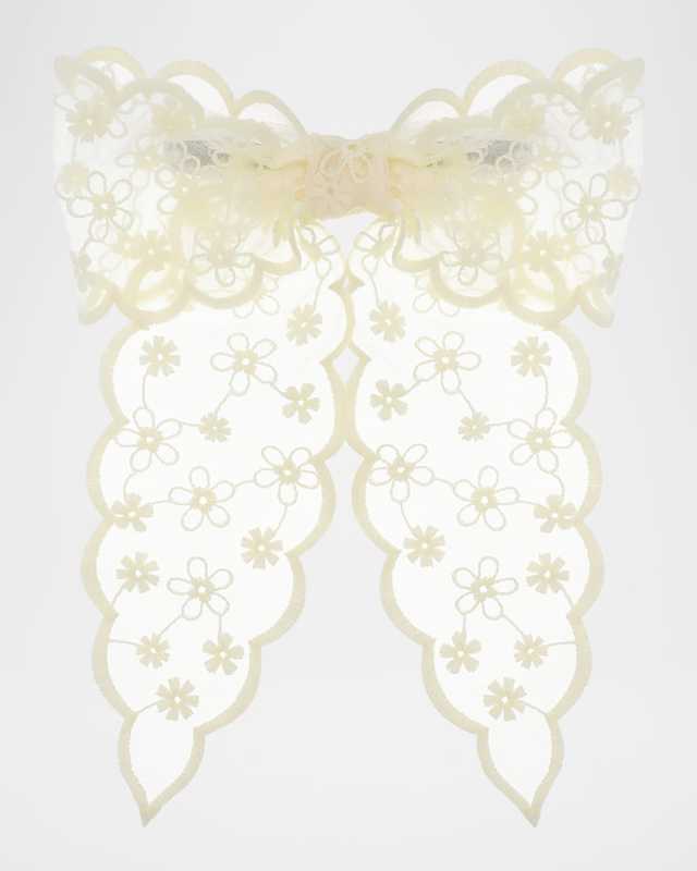 Wallflower Bow Barrette