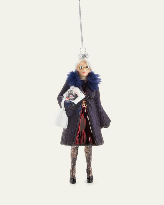Miranda Priestly Christmas Ornament