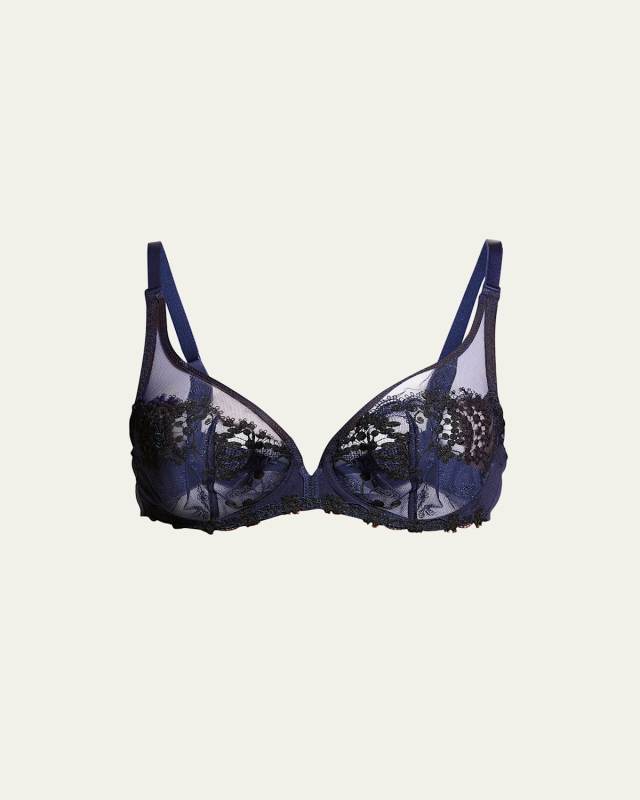 Wish Sheer Plunge Bra