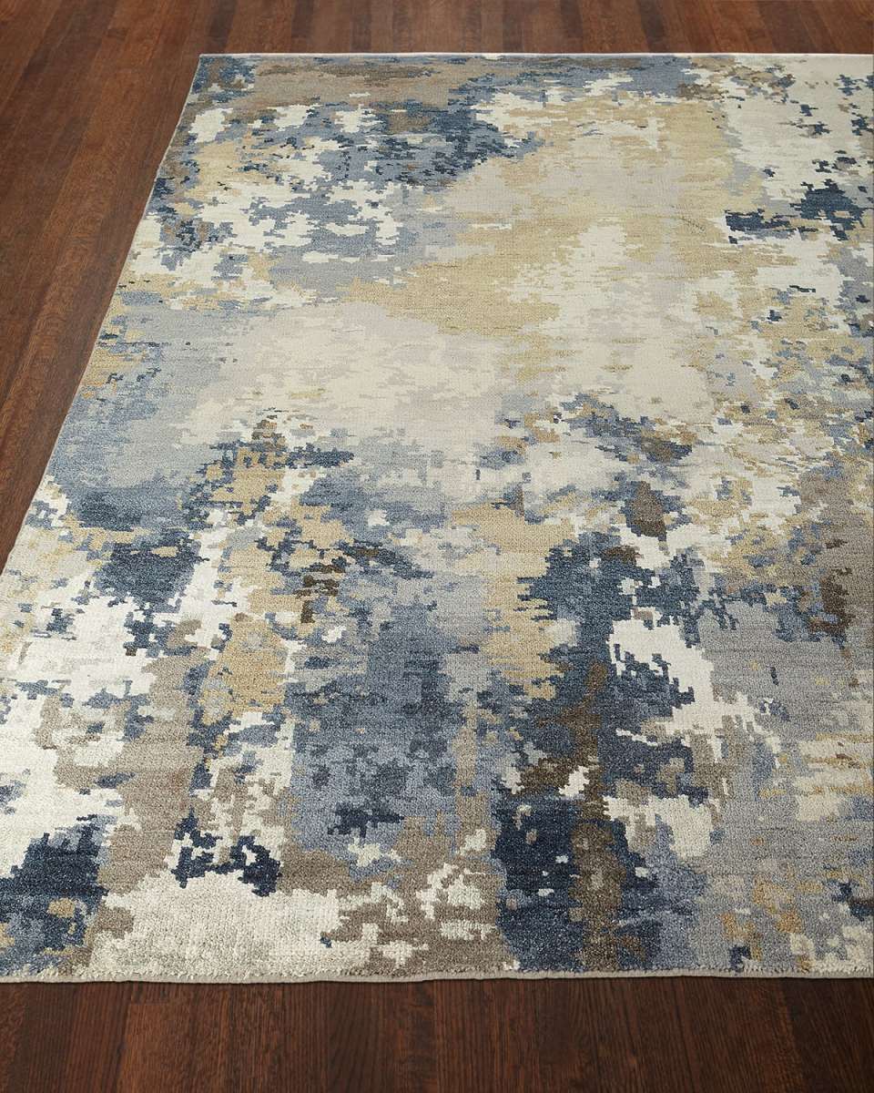 Leslie Hand-Knotted Rug, 10' x 14'