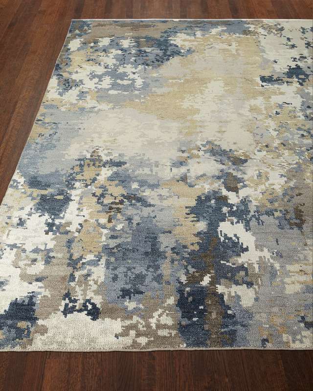 Leslie Hand-Knotted Rug, 10' x 14'