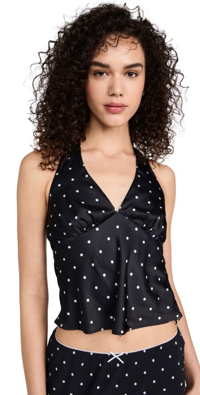 NIA Iris Top Black