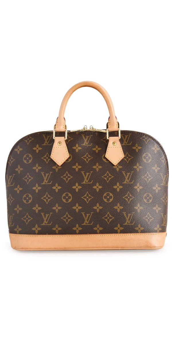 What Goes Around Comes Around Lv Monogram Ab Alma Pm Bag Brown