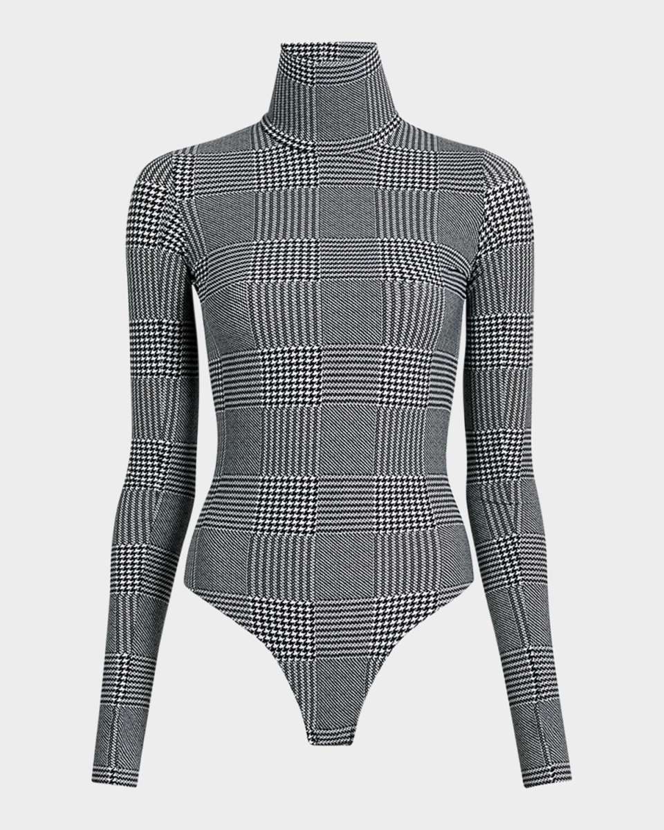 Sparkle Turtleneck Bodysuit