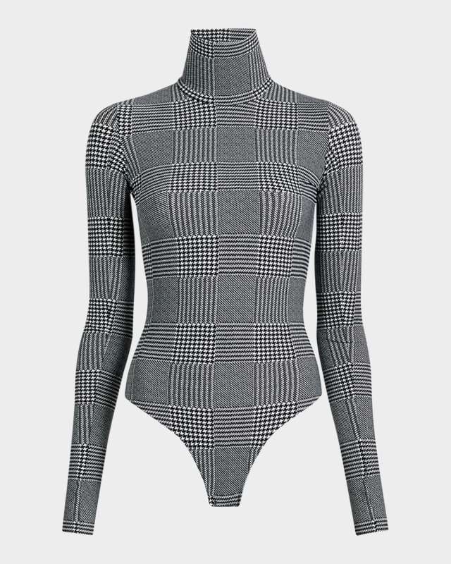 Sparkle Turtleneck Bodysuit