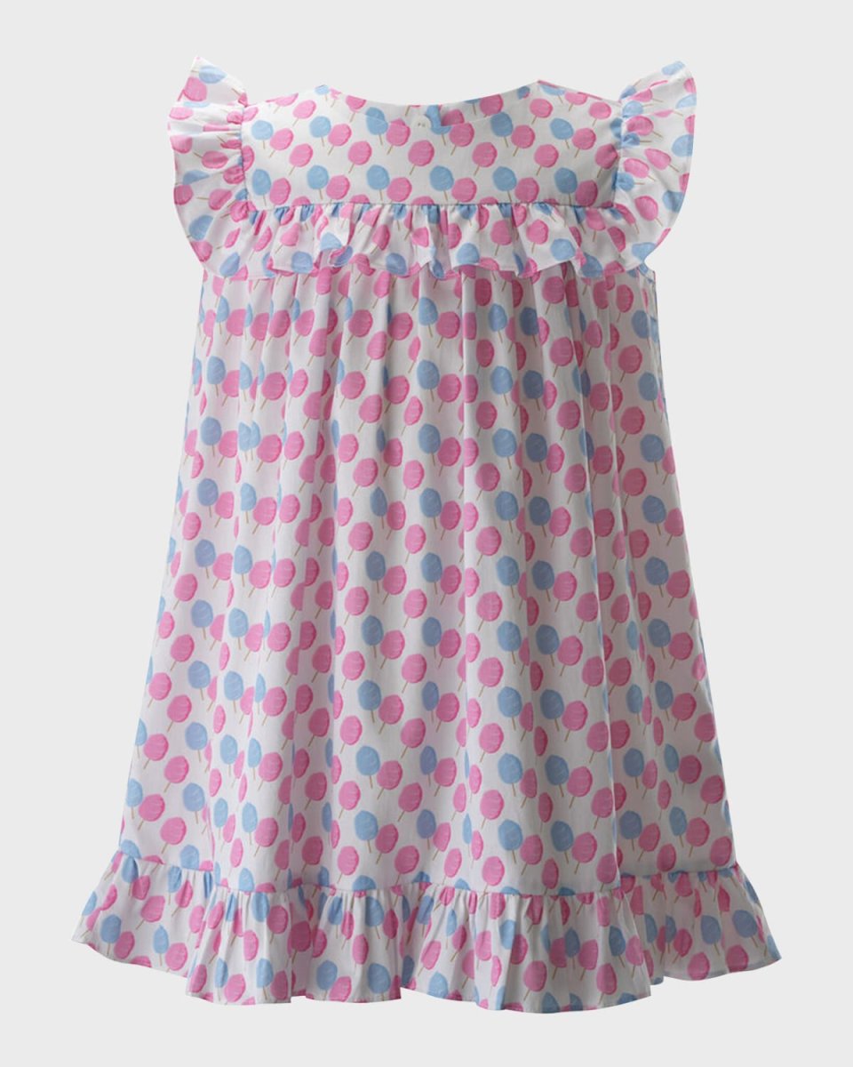 Girl's Cotton Candy Frill Dress, Size 2-