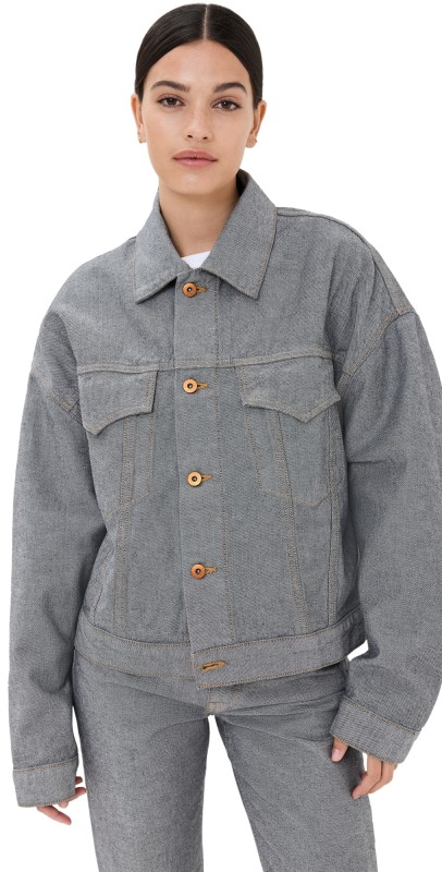 SLVRLAKE Detroit Trucker Jacket Night Reverse
