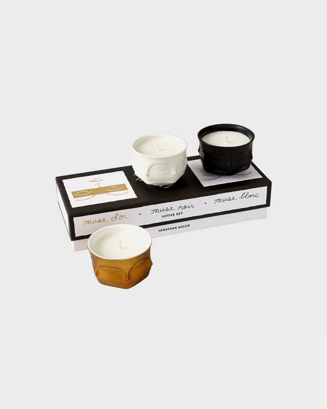 Muse Votive Candle, Set of 3