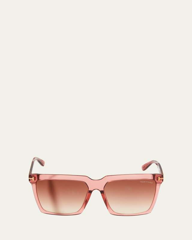 Gradient Square Acetate Sunglasses