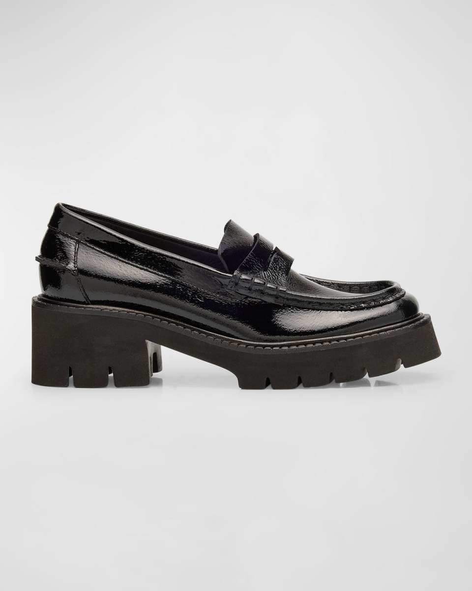 Tady Leather Penny Loafers