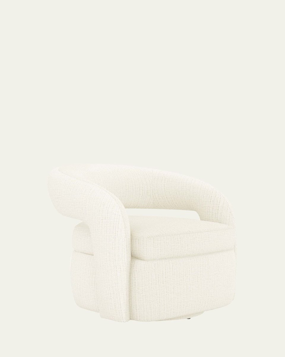 Targa Tweed Swivel Chair