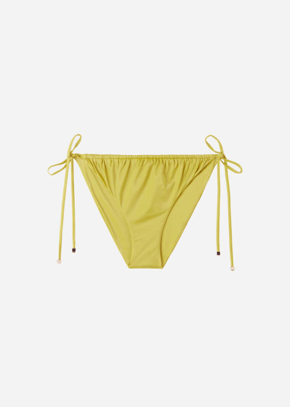 CALZEDONIA String Swimsuit Bottom Shiny Satin