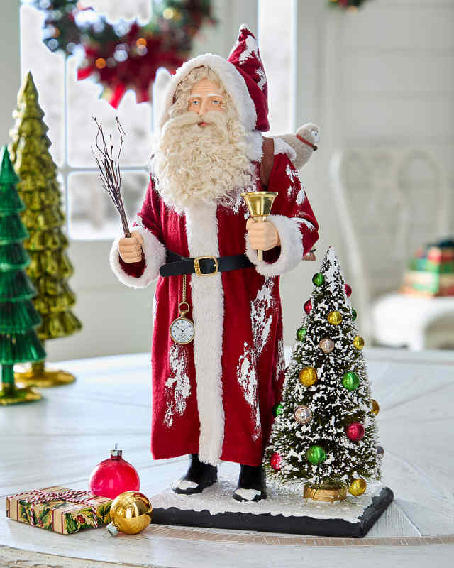 Vintage-Style Santa Figure