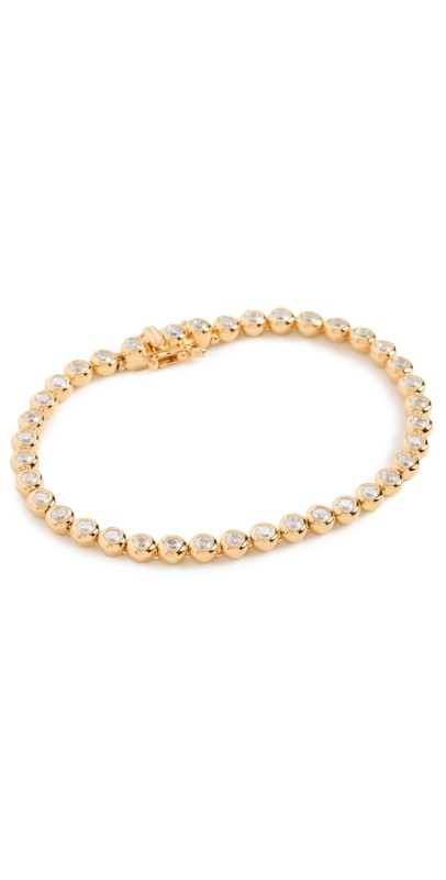 Missoma Tennis Rounded Bracelet Gold