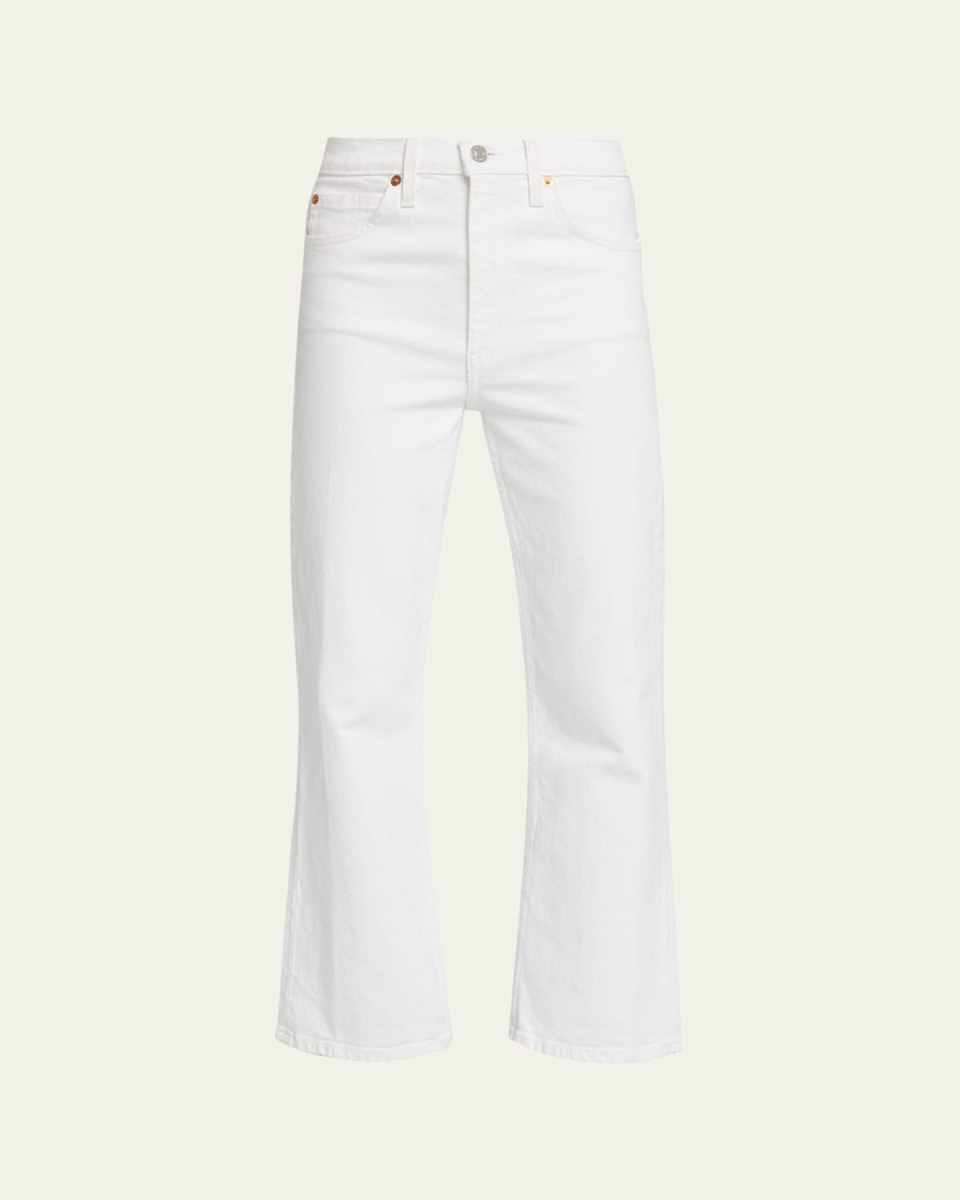 70s Crop Bootcut Jeans