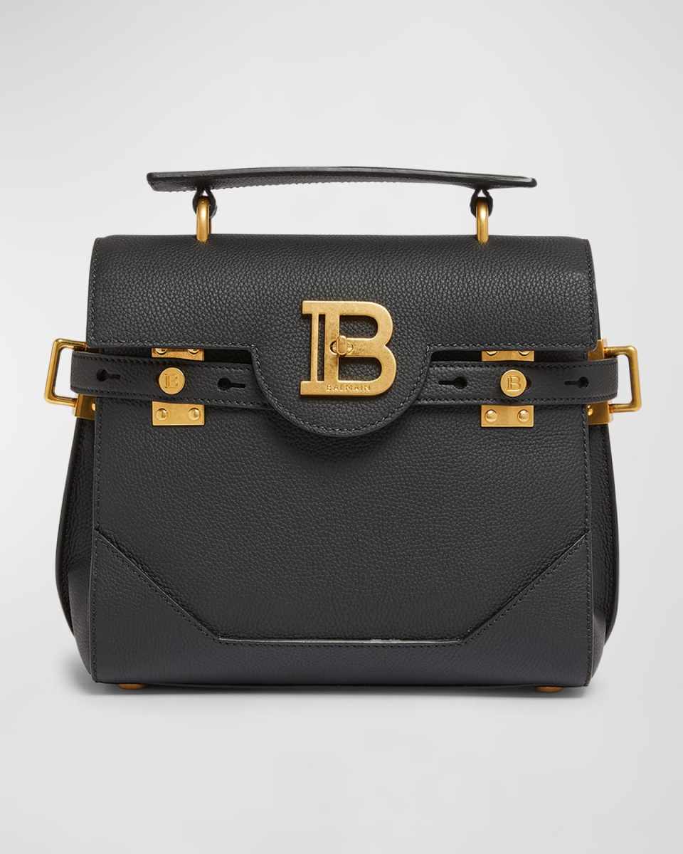 BBuzz 23 Top-Handle Bag in Grained Leather