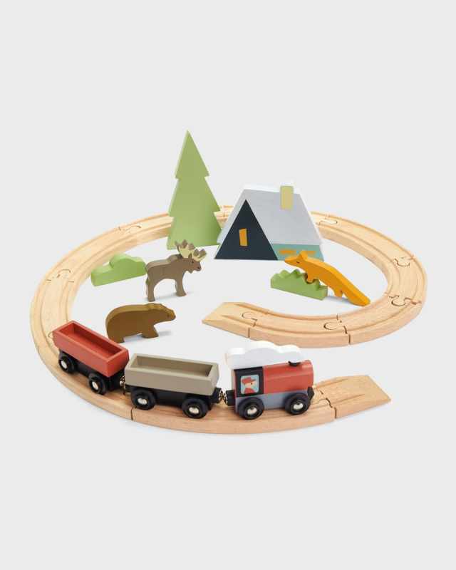 Kid's Treetops Train Play Set