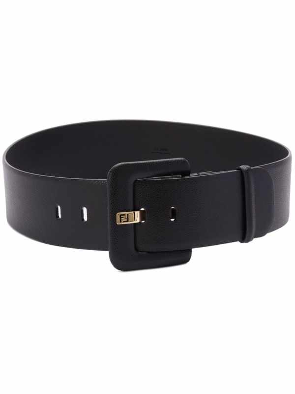 logo-engraved belt