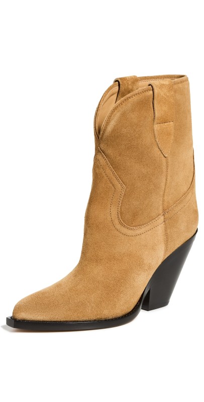 Isabel Marant Leyane Boots Cognac