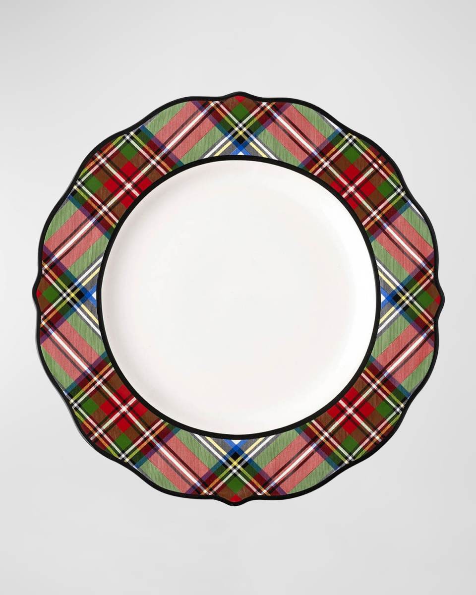 Stewart Tartan Dinner Plate