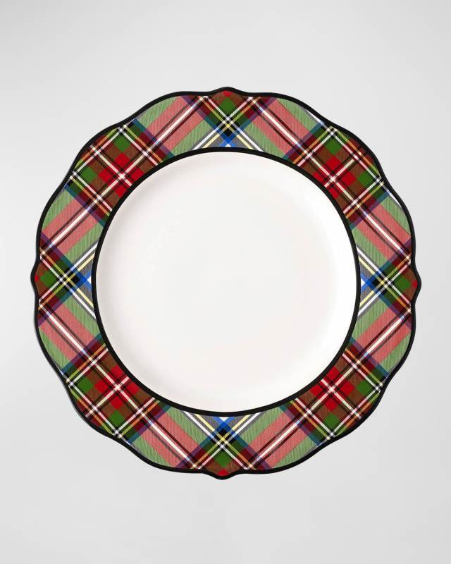 Stewart Tartan Dinner Plate