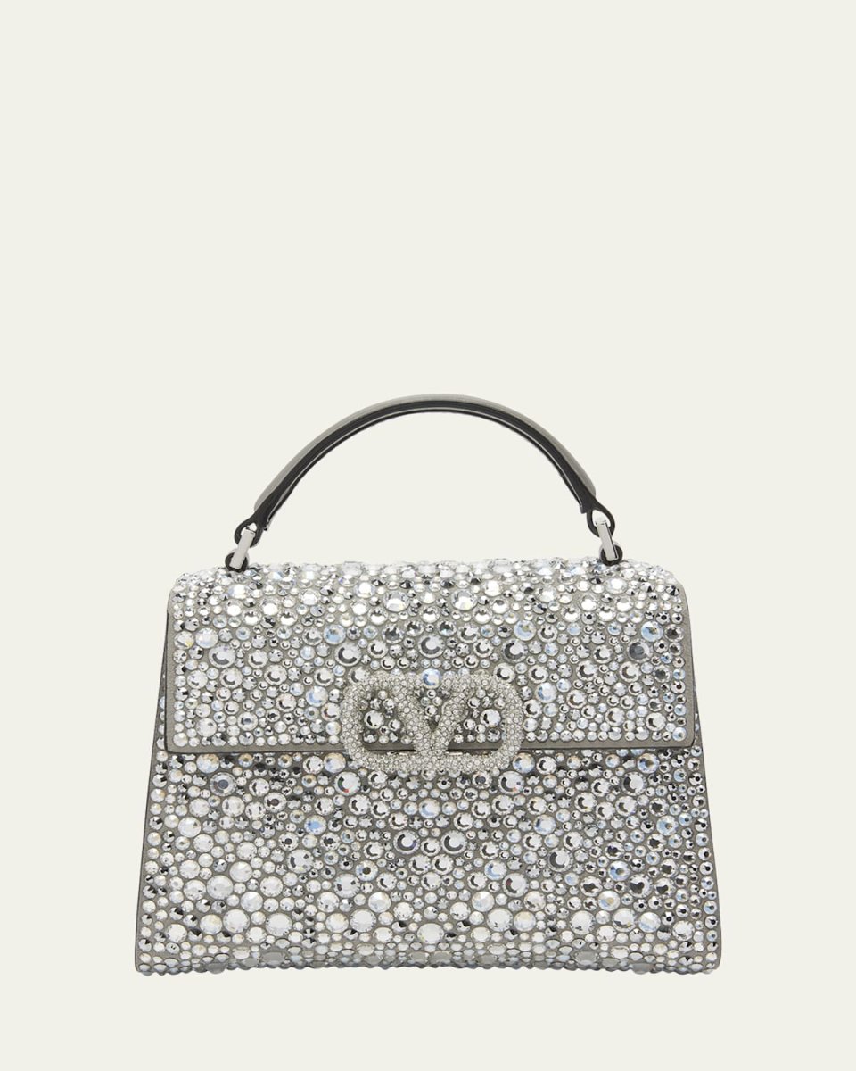 VSLING Mini Rhinestone Top-Handle Bag