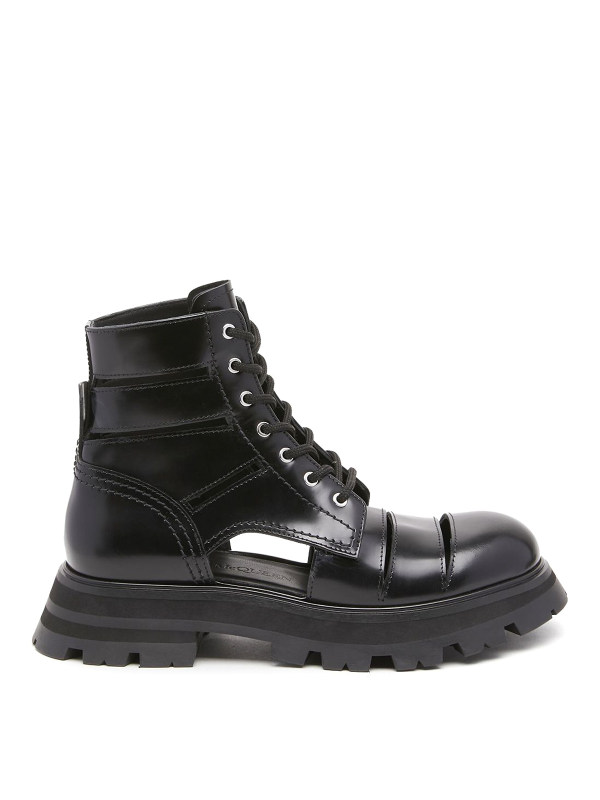 Alexander Mcqueen Bottines - Noir