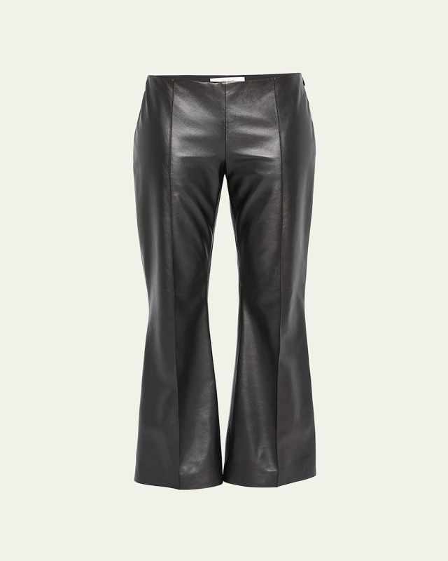 Beck Flared Leather Pants