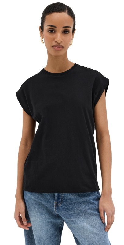 Good American Muscle Tee Black001
