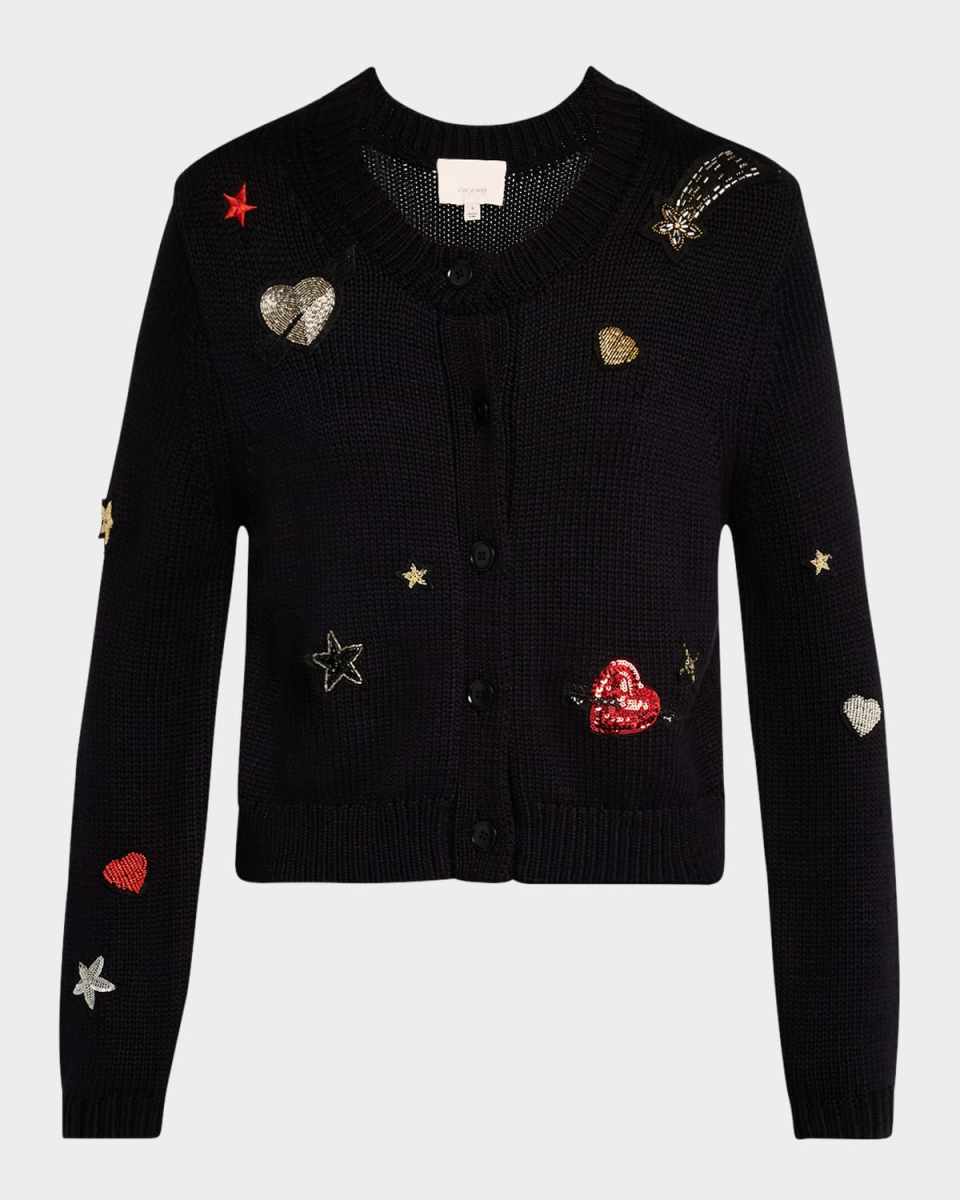 Piera Embroidered Cardigan