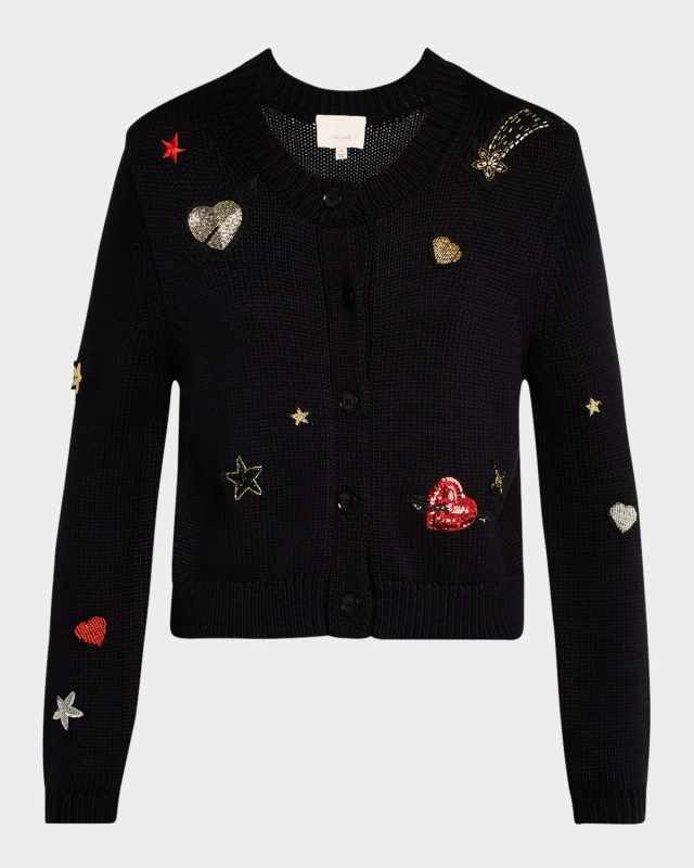 Piera Embroidered Cardigan