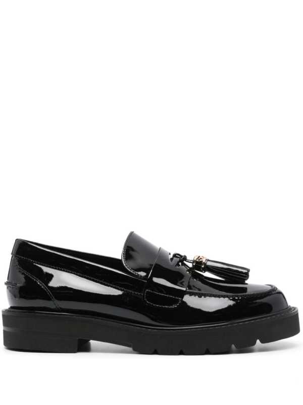 Parker patent-leather loafers