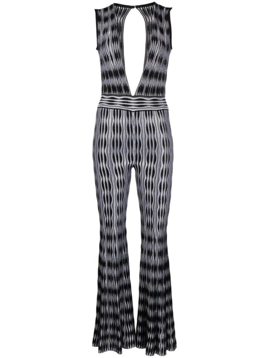 Delia knitted sleeveless jumpsuit