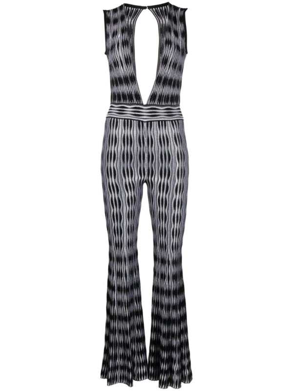 Delia knitted sleeveless jumpsuit