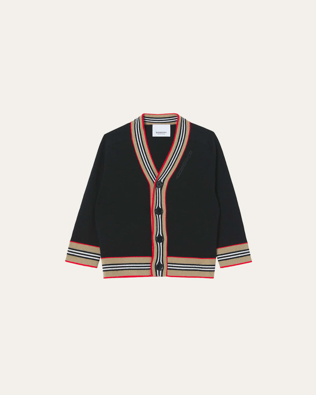 Boy's Graham Icon Stripe Cardigan, Size 6M-2