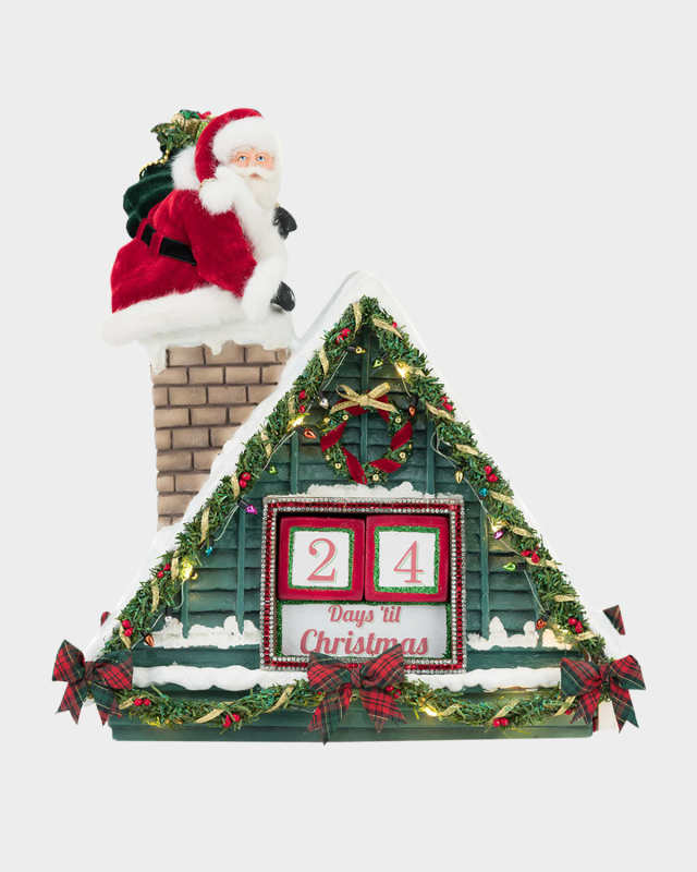 Santa in Chimney Christmas Countdown