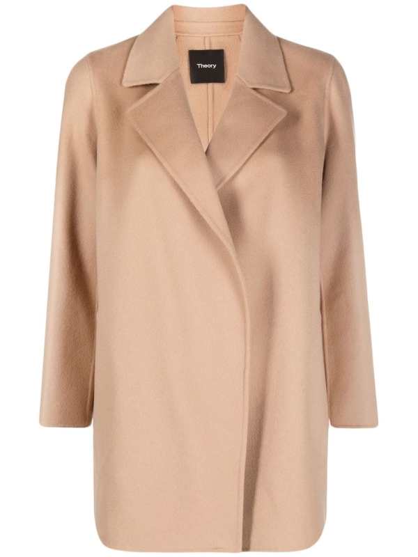 double-breasted fitted blazer