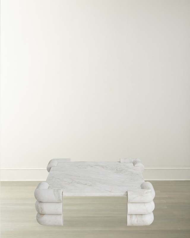 Circuit Marble Cocktail Table