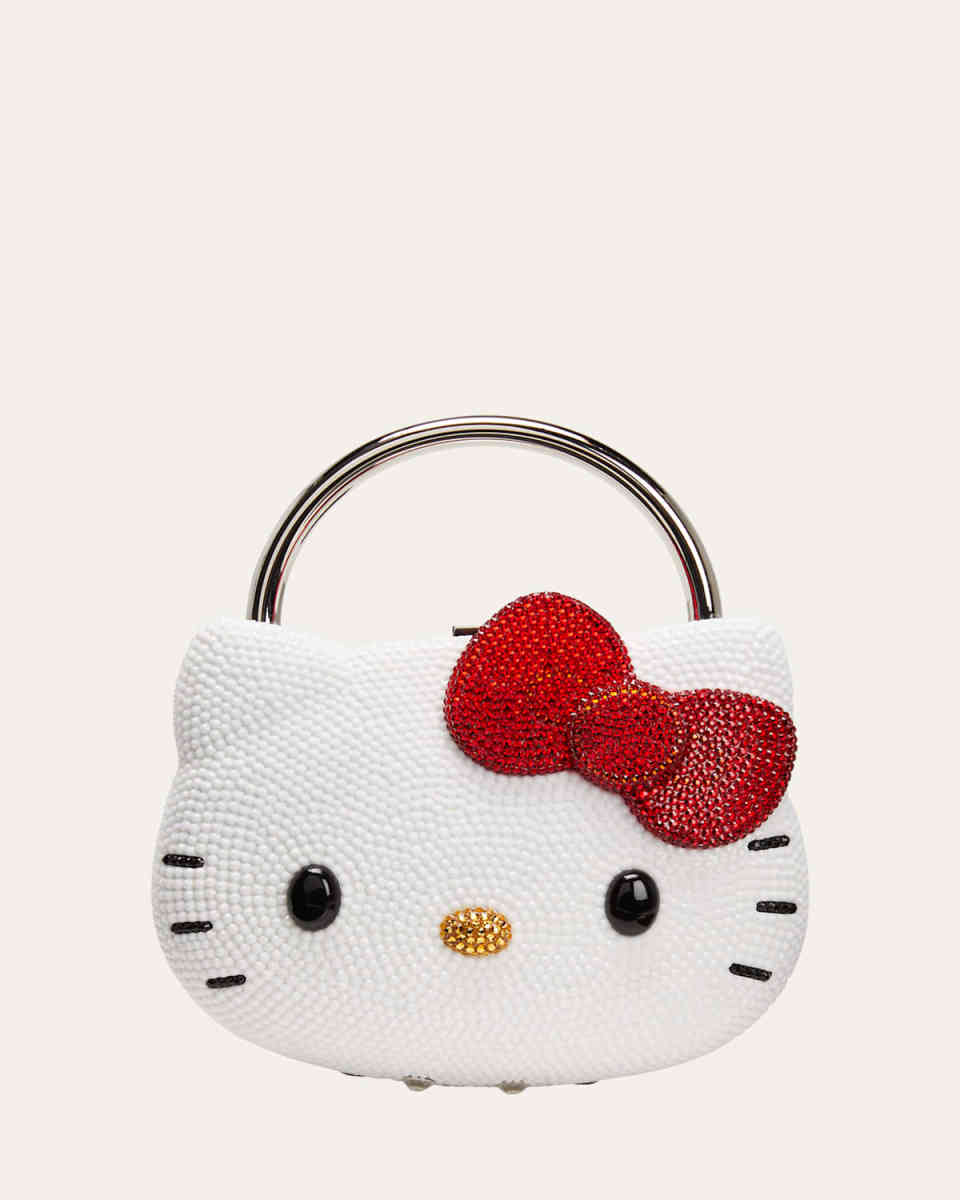 x Sanrio Hello Kitty Crystal Top-Handle Bag