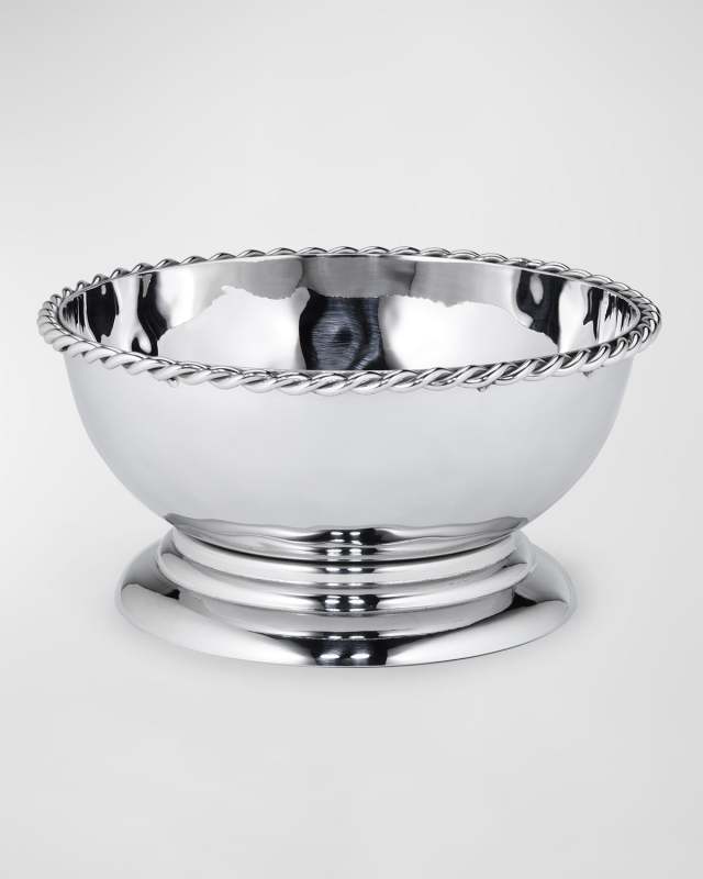 Paloma Footed Bowl with Braid