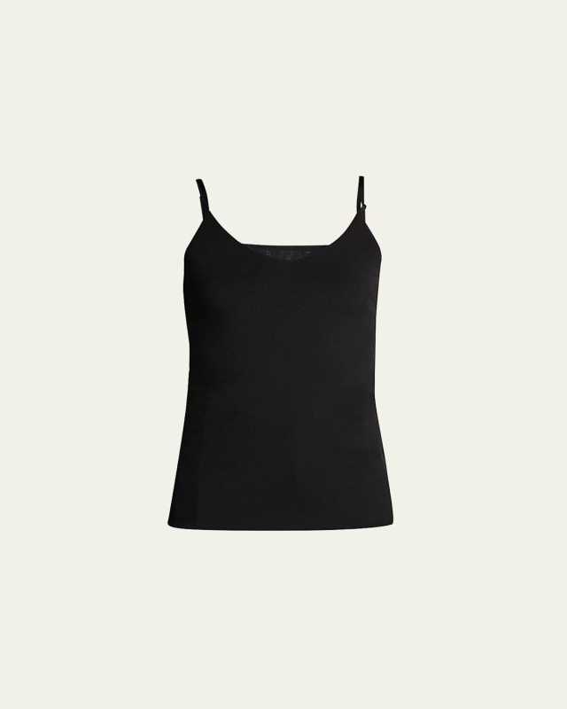 Mesh Jersey V-Neck Tank