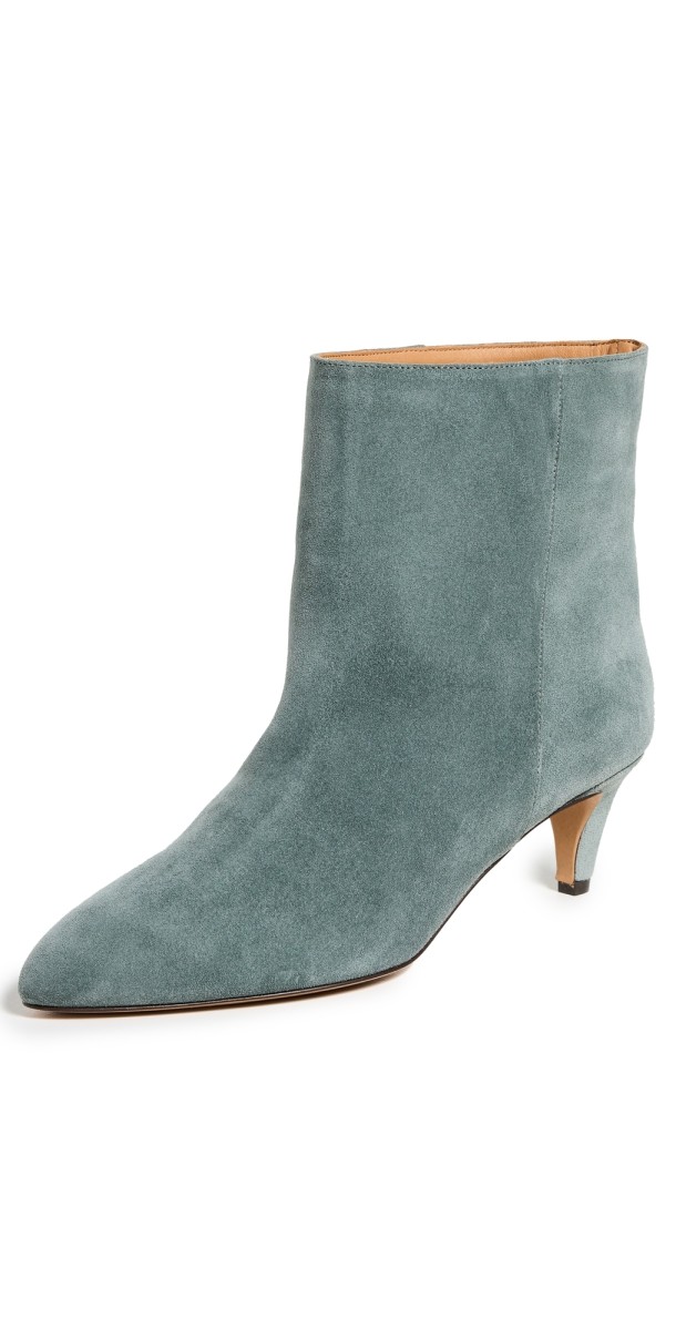 Isabel Marant Daxi Booties Sea Green