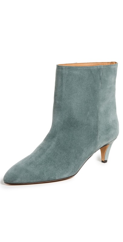 Isabel Marant Daxi Booties Sea Green