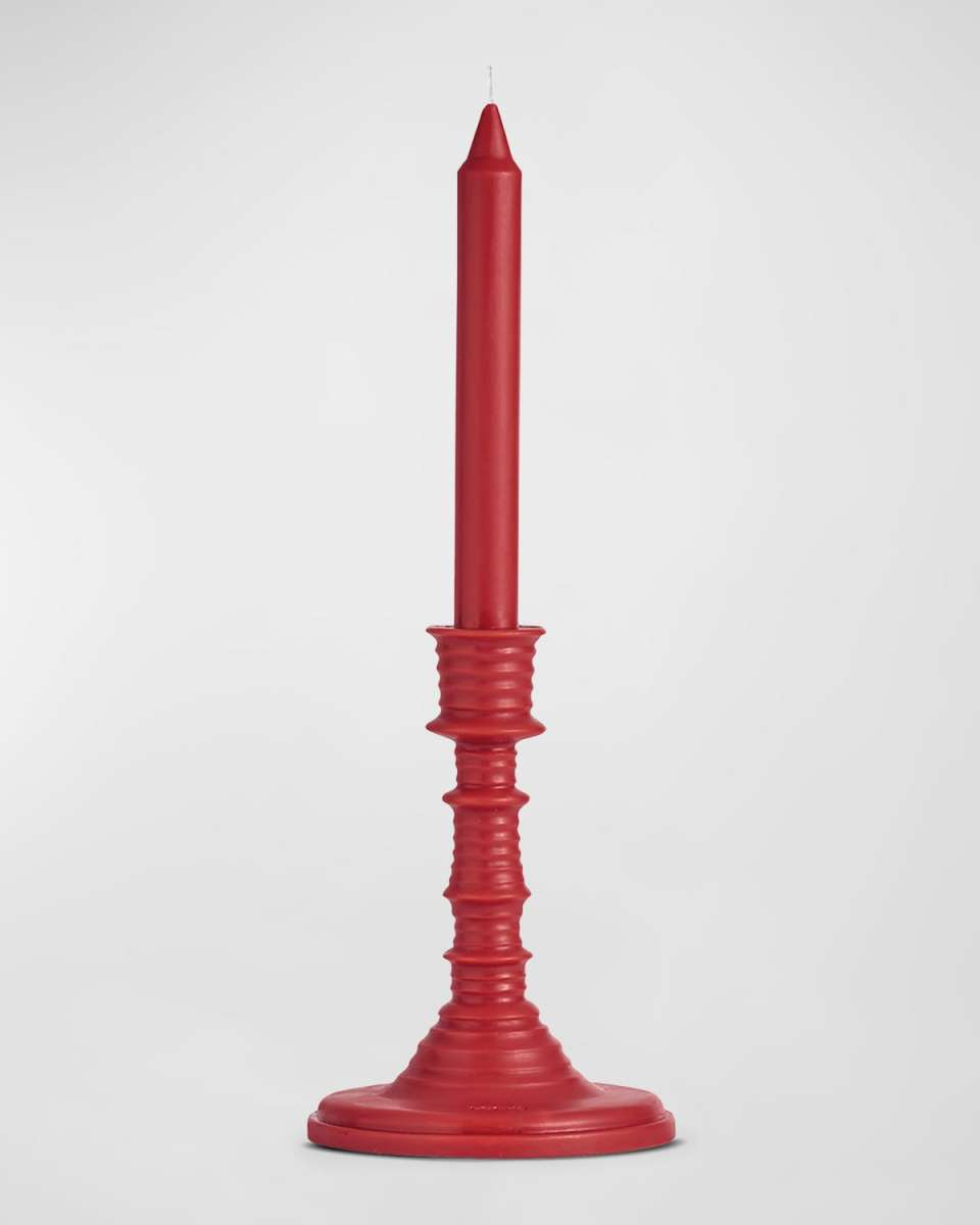 11.9 oz. Tomato Leaves Wax Candleholder