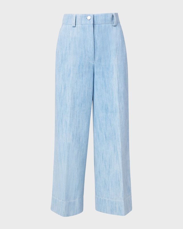Chiara Dot Detail Denim Pants