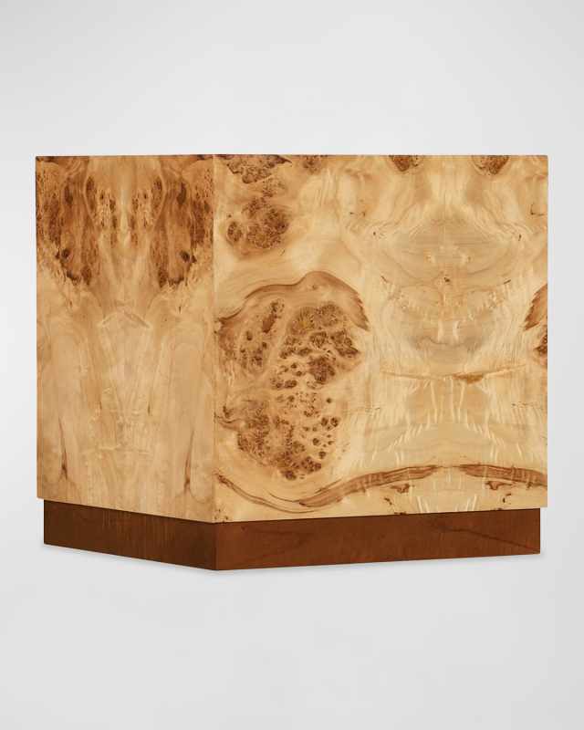 Auberon Burl Accent Table