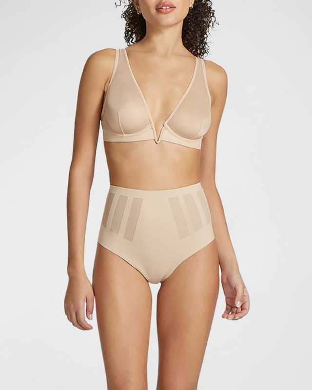 Luxe Control High-Rise Microfiber Thong