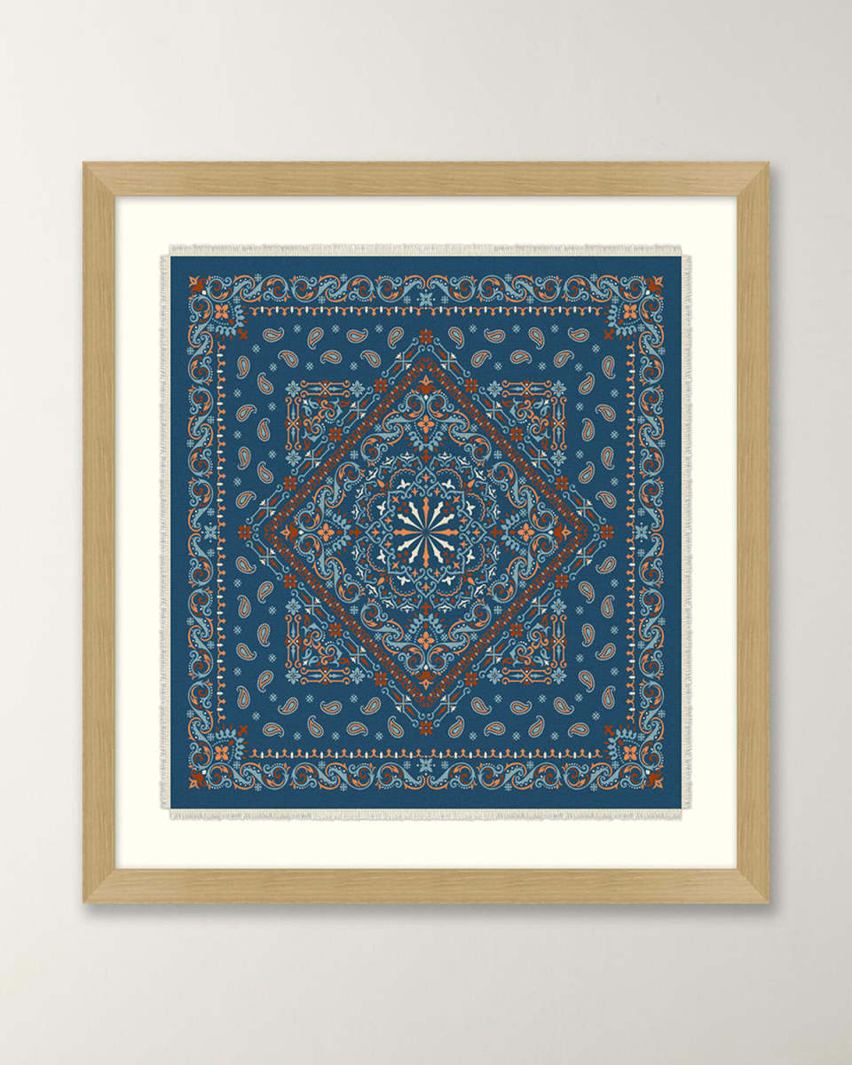 "Bandana Collection 3" Framed Giclee